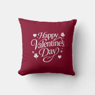 Coussin Happy Valentine's day 