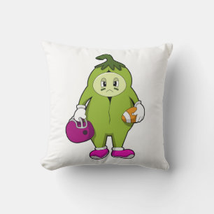 Coussin Haricot de football Sports