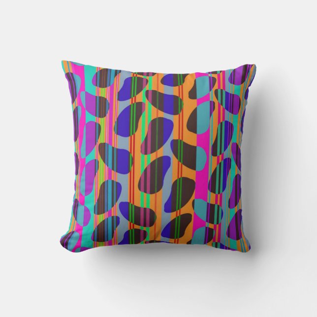 Coussin Haricots de rayure (Recto)