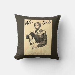 Coussin Harriet Tubman Vintage - Nous Sortons - Histoire d