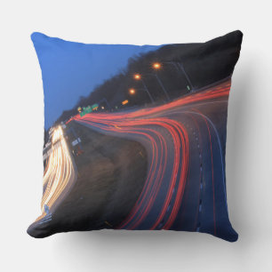 Coussin Harrisburg Pennsylvanie I-81 Traînées lumineuses a