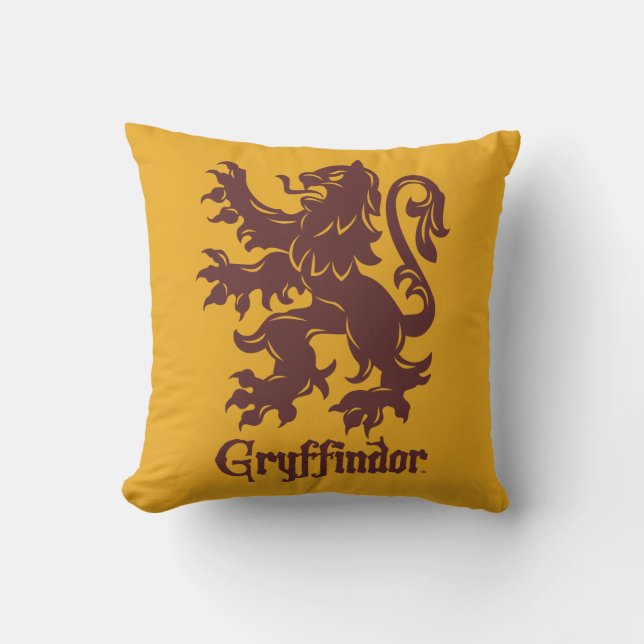 Coussin Harry Potter | Gryffindor Lion Graphic (Recto)