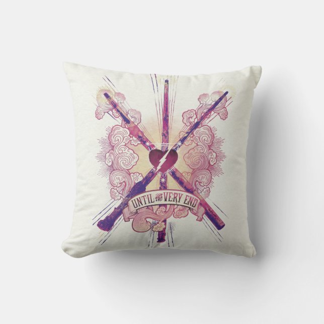 Coussin Harry Potter | Jusqu'à la toute fin (Recto)