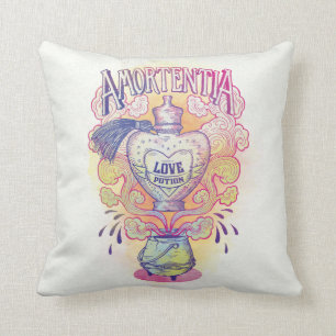 Coussin Harry Potter Sortilège   Flacon de Potion d'Amour 