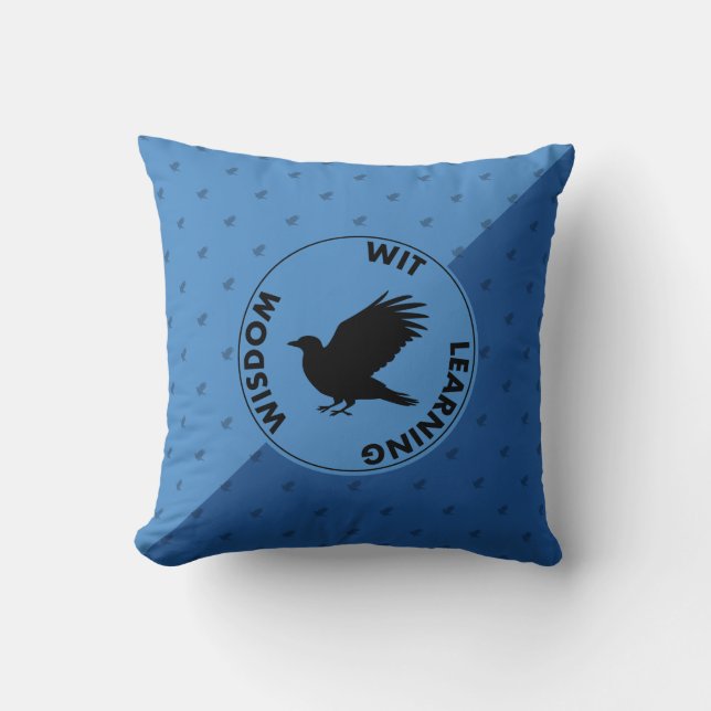 Coussin Harry Potter | Traits de la maison RAVENCLAW™ Grap (Recto)