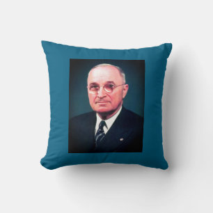 Coussin Harry S. Truman, président américain, homme d'État