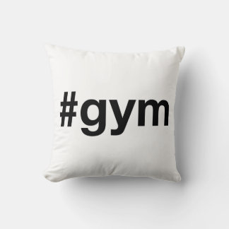 Coussin Hashtag GYM