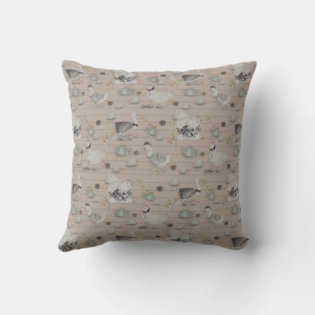 Coussin Haute Couture Print Kidsroom (Verso)