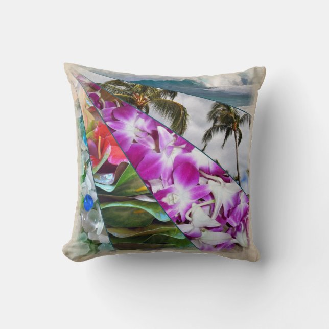 Coussin Hawai'i aucun ka Oi (Recto)
