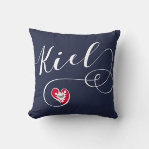 Coussin Heart Kiel Coussin, Allemagne