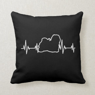 Coussin Heartbeat Havanese Dog Owner Amoureux des chiens C