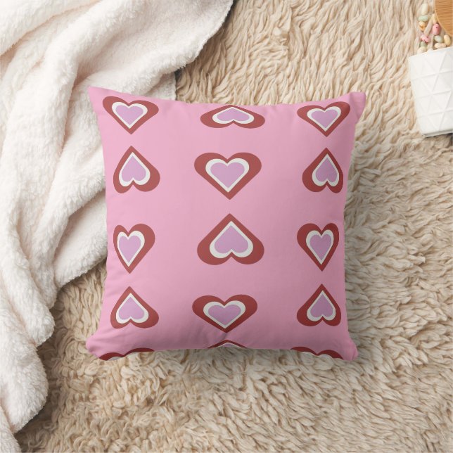 Coussin Hearts pattern (Couverture)
