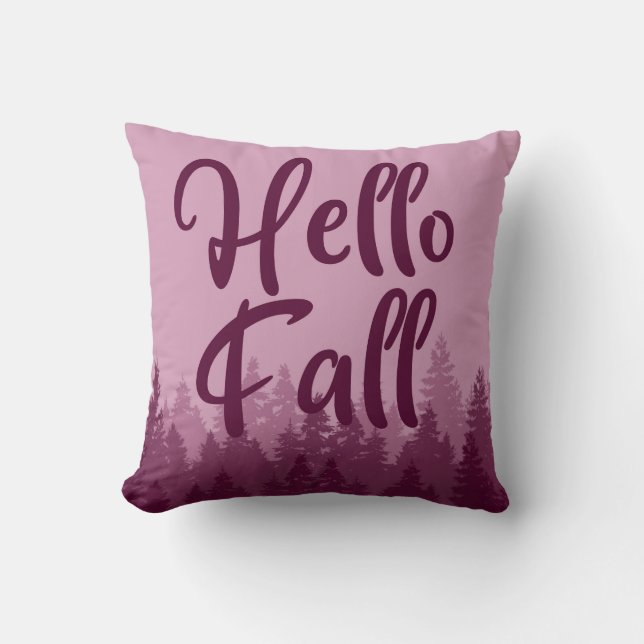 Coussin Hello Fall Season (Recto)