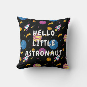 Coussin Hello Little Astronaut Space Motif