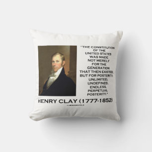 Coussin Henry Clay Constitution Of United States Posterity