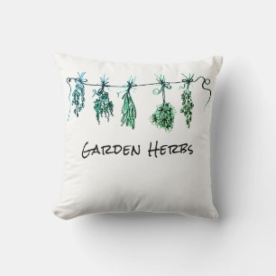 Coussin Herbes du jardin