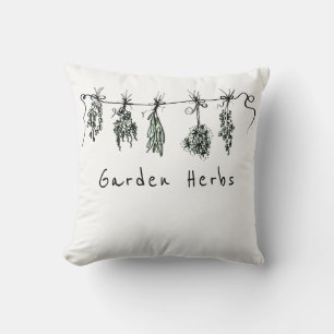 Coussin Herbes du jardin