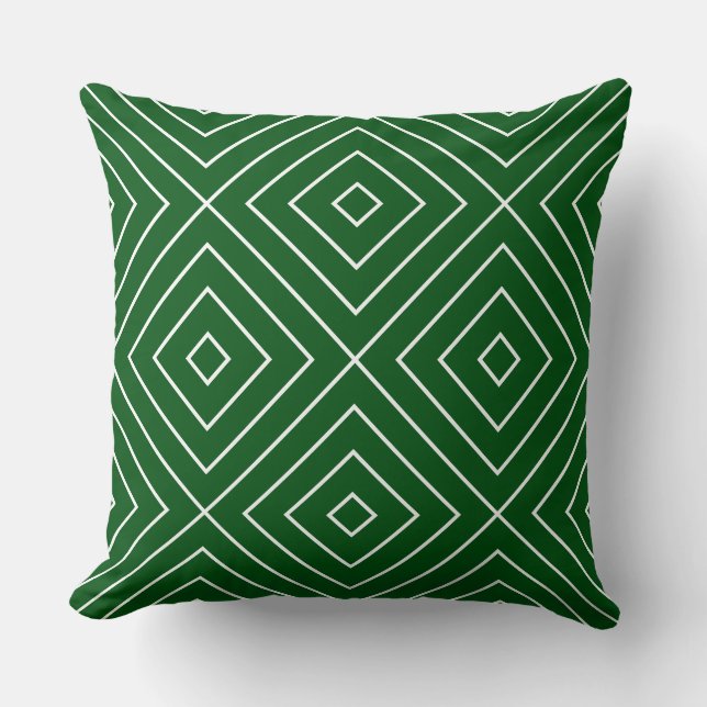 Coussin Herbstfarben dunkelgrün (Recto)