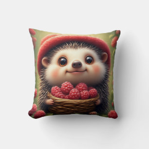 Coussin Hérisson de dessin animé adorable