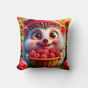 Coussin Hérisson de dessin animé adorable