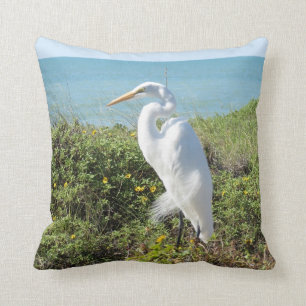Coussin Héron Statuesque