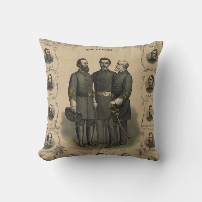 Coussin Héros de la guerre civile (Recto)