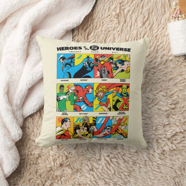 Coussin Héros de l'univers DC™ (Couverture)