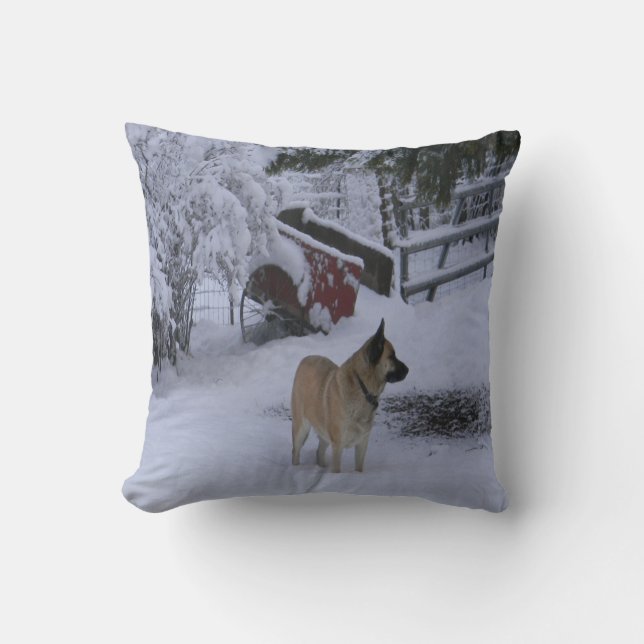 Coussin Heure d'hiver..... (Recto)