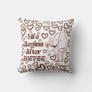 Coussin Heure du café