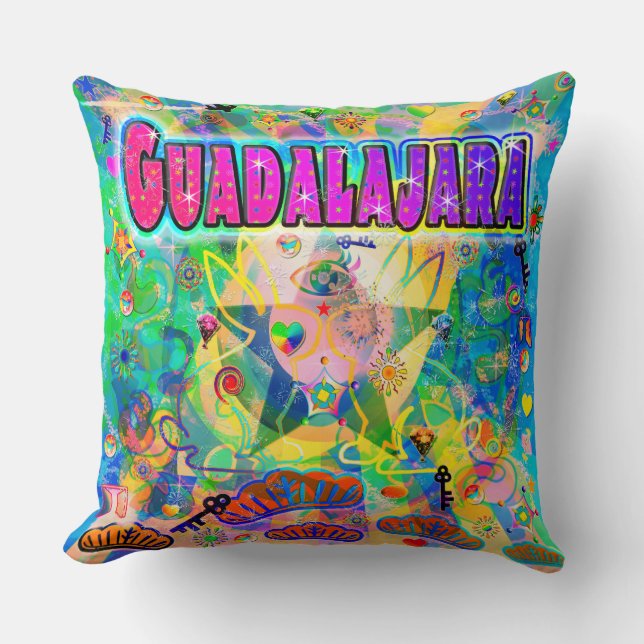 Coussin Heure Epoch Guadalajara (Recto)