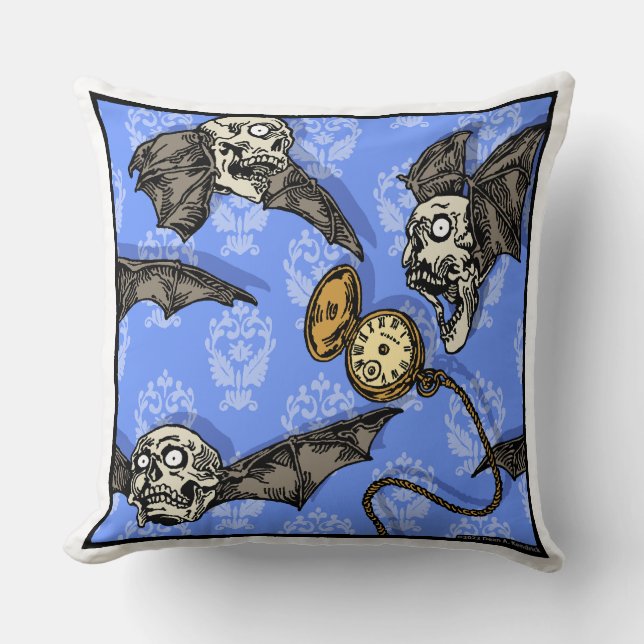 Coussin Heure Pour Les Chauves-Chauves-Chauves - Carré Nig (Recto)