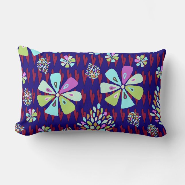 Coussin heureux de couleur (Recto)
