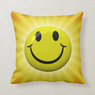 Coussin heureux de visage