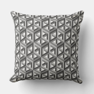 Coussin Hexagons décoratifs Motif mosaïque #9
