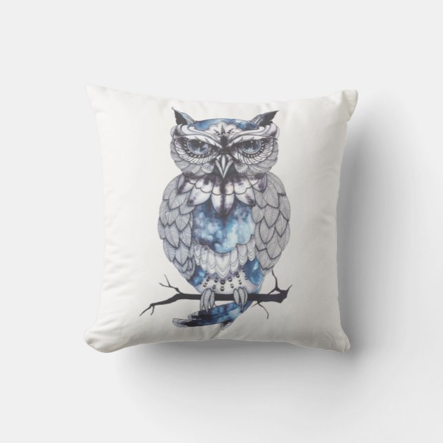 Coussin Hibou (Recto)