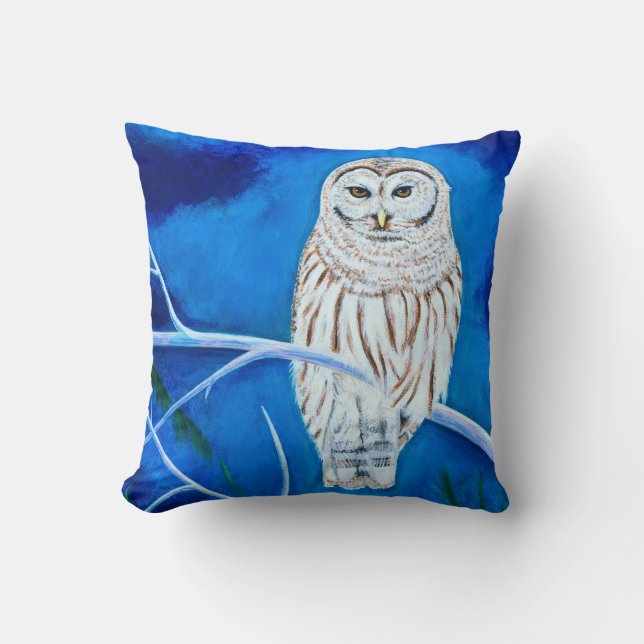 Coussin Hibou (Recto)
