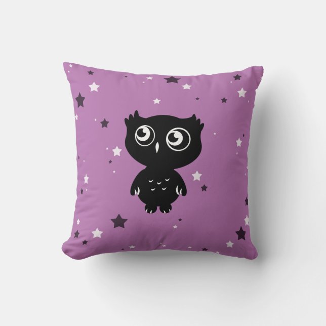 Coussin Hibou (Recto)
