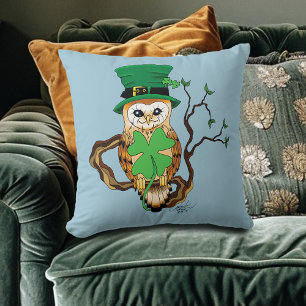 Coussin Hibou irlandais