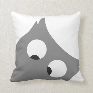 Coussin HIBOU observé par croix