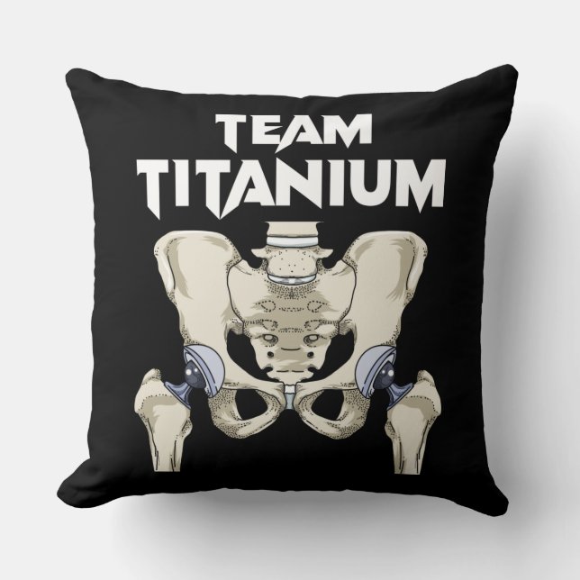 Coussin Hip Chirurgie Récupération Cadeaux Hippie Hip Remp (Recto)