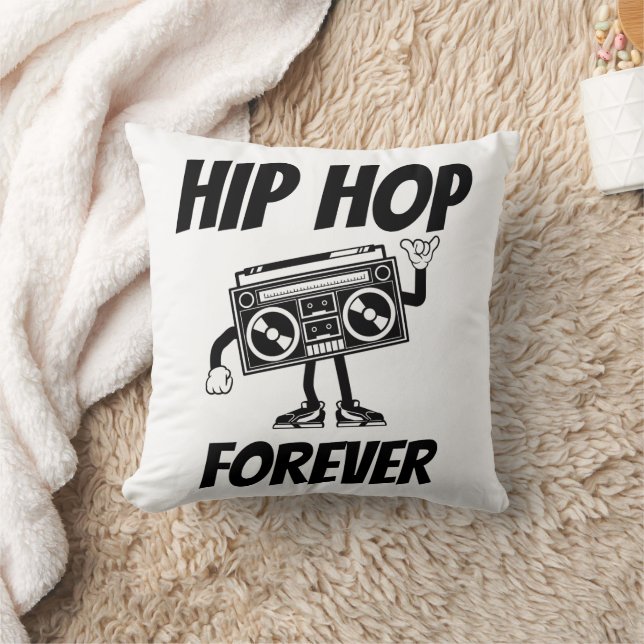 Coussin Hip hop pour toujours (Couverture)