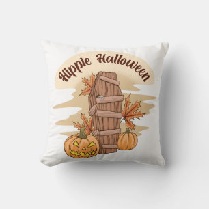 Coussin Hippie Halloween Ghost Funny Halloween Super