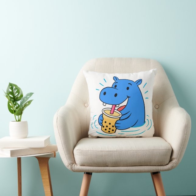 Coussin Hippo Boba (Chaise)