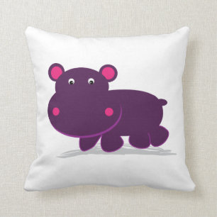 Coussin Hippo mignon
