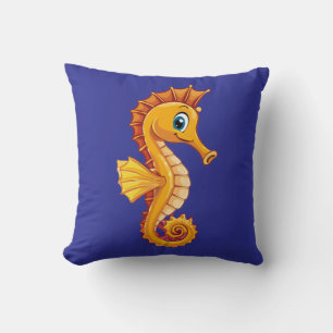 Coussin Hippocampe à long nez