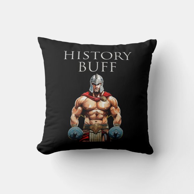 Coussin Histoire Buff Roman Centurion (Recto)
