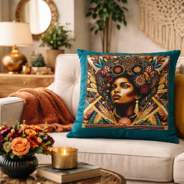 Coussin Histoire noire Un hommage aux threads