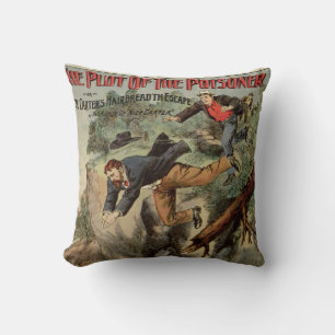 Coussin Histoires classiques vintages