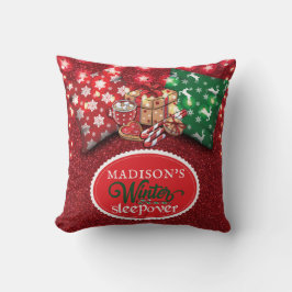 Coussin Hiver Slepover Anniversaire Pajamas Party