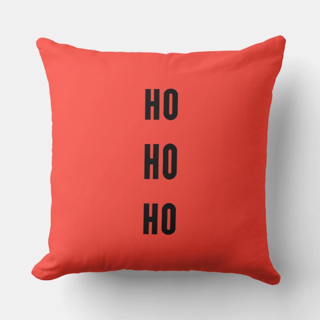 Coussin Ho Ho Ho (Recto)